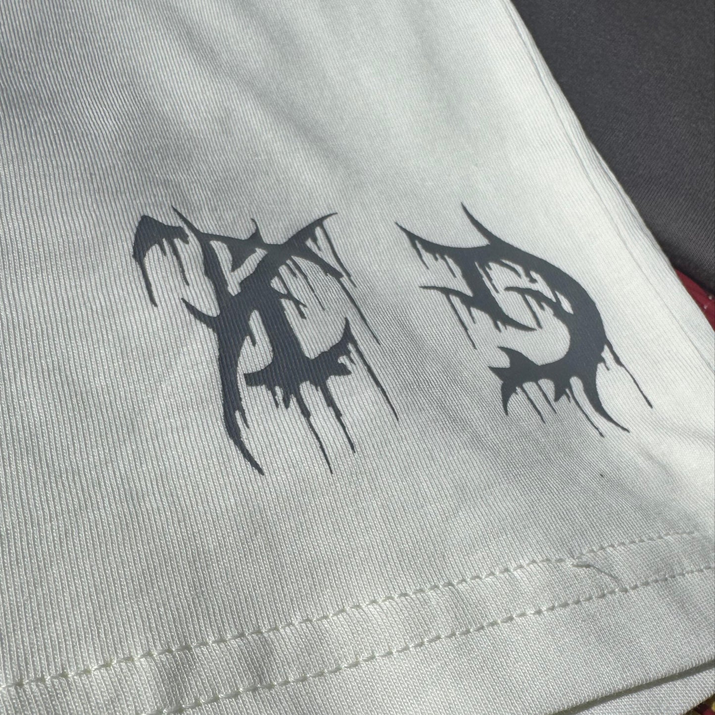 TD cream x brown shorts