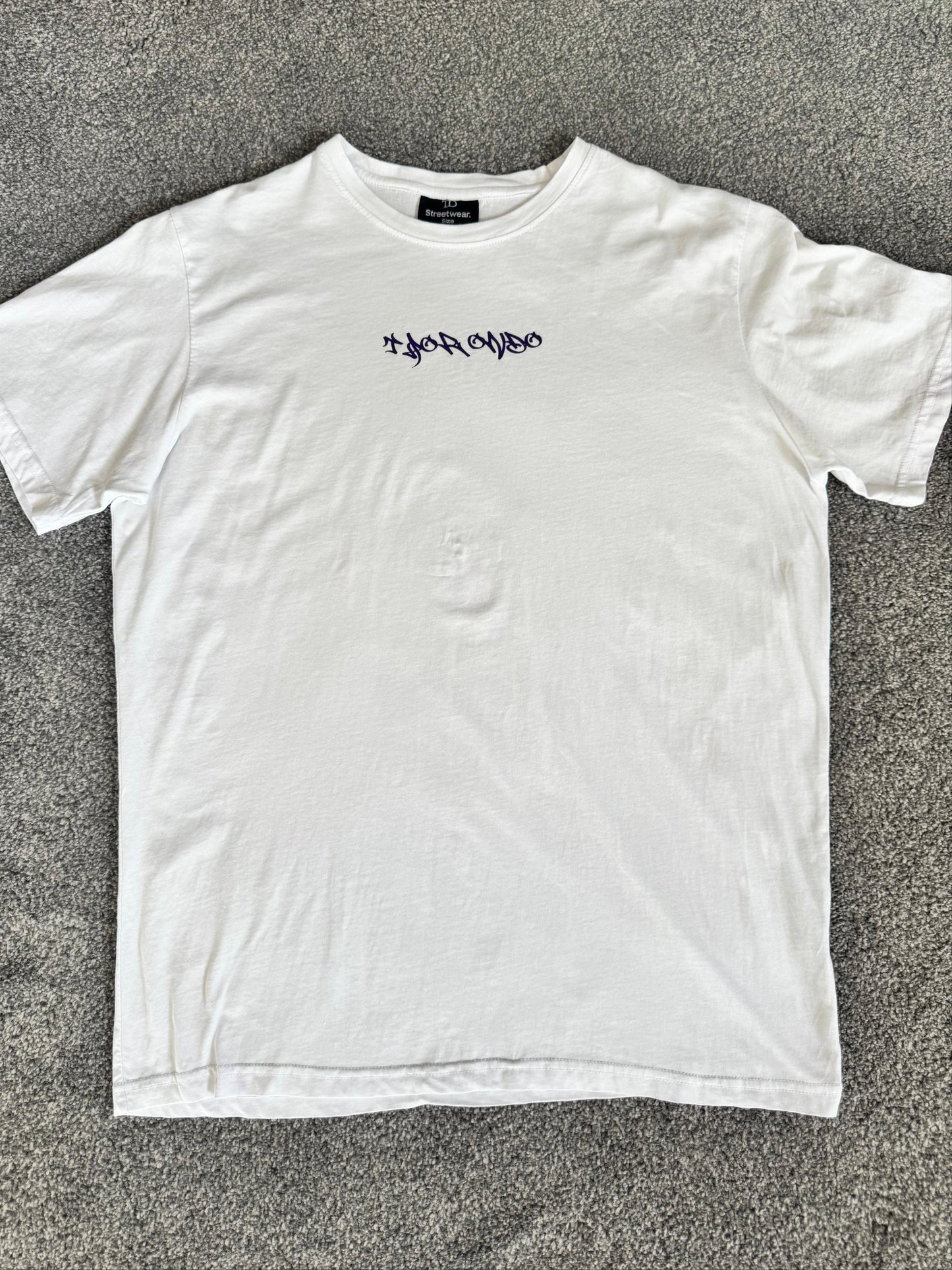 TD White Essentials Tee